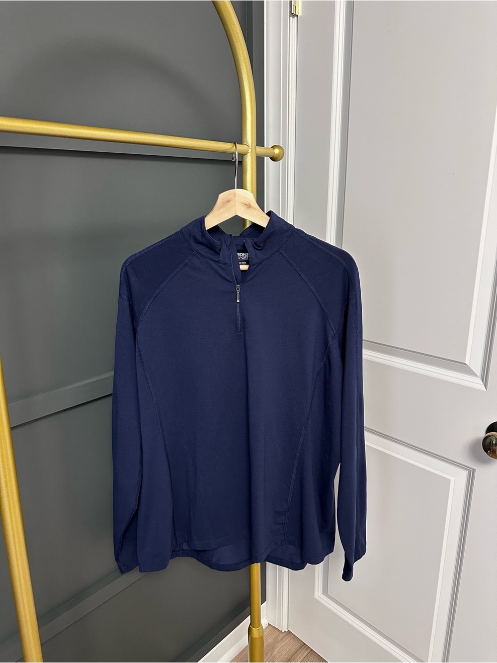 Riding Sport Men’s  Logo Navy Pullover Size XL